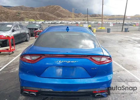 2019 Kia Stinger Gt2 из США, поврежденный, VIN KNAE55LC6K6060159